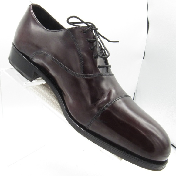 Florsheim 11036-05 Size 11 Burgundy Oxfords R5C14